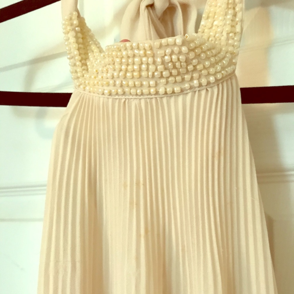 Modcloth Beaded halter dress